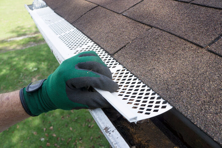 Gutter services by George Stewart Painting and Wall Coverings